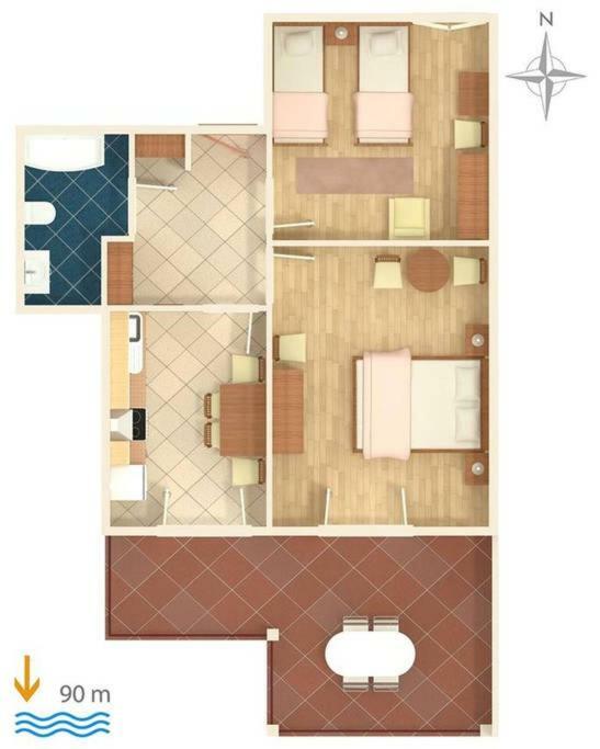 Apartment With Sea View II Stanici ภายนอก รูปภาพ